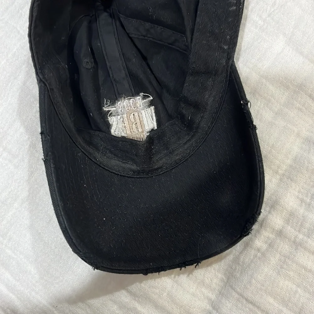 KBETHOS Vintage Good Vibes Only Distressed Black Hat - Picture 6 of 6